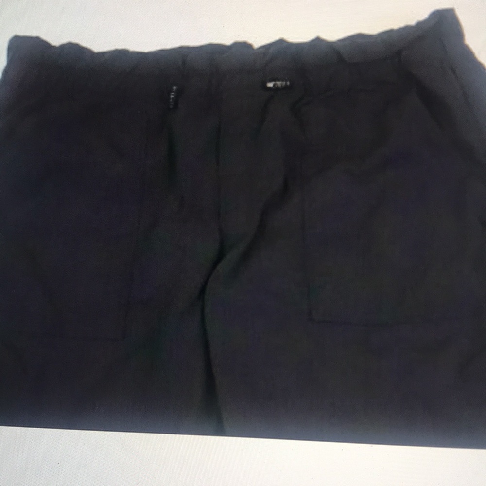 Athleta Drawstring Toggle Black Pants High Rise P… - image 2